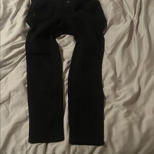 Old Navy Black Rockstar Super Skinny High Rise Pants. Maternity. Size 10 short!